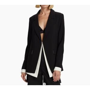 Favorite Daughter Kelly Contrast Layered Blazer Size M NWT $298 Business